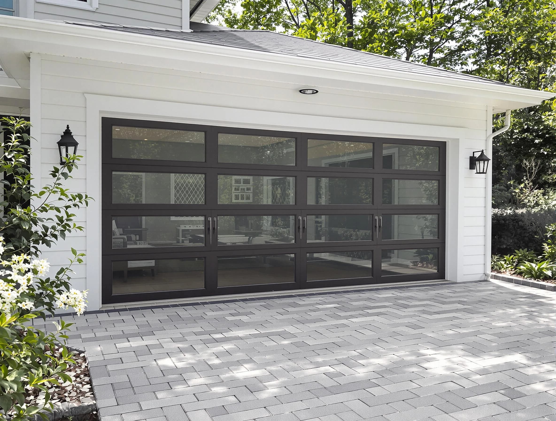 Cottondale Garage Door Repair design specialist presenting custom garage door options to Cottondale homeowner
