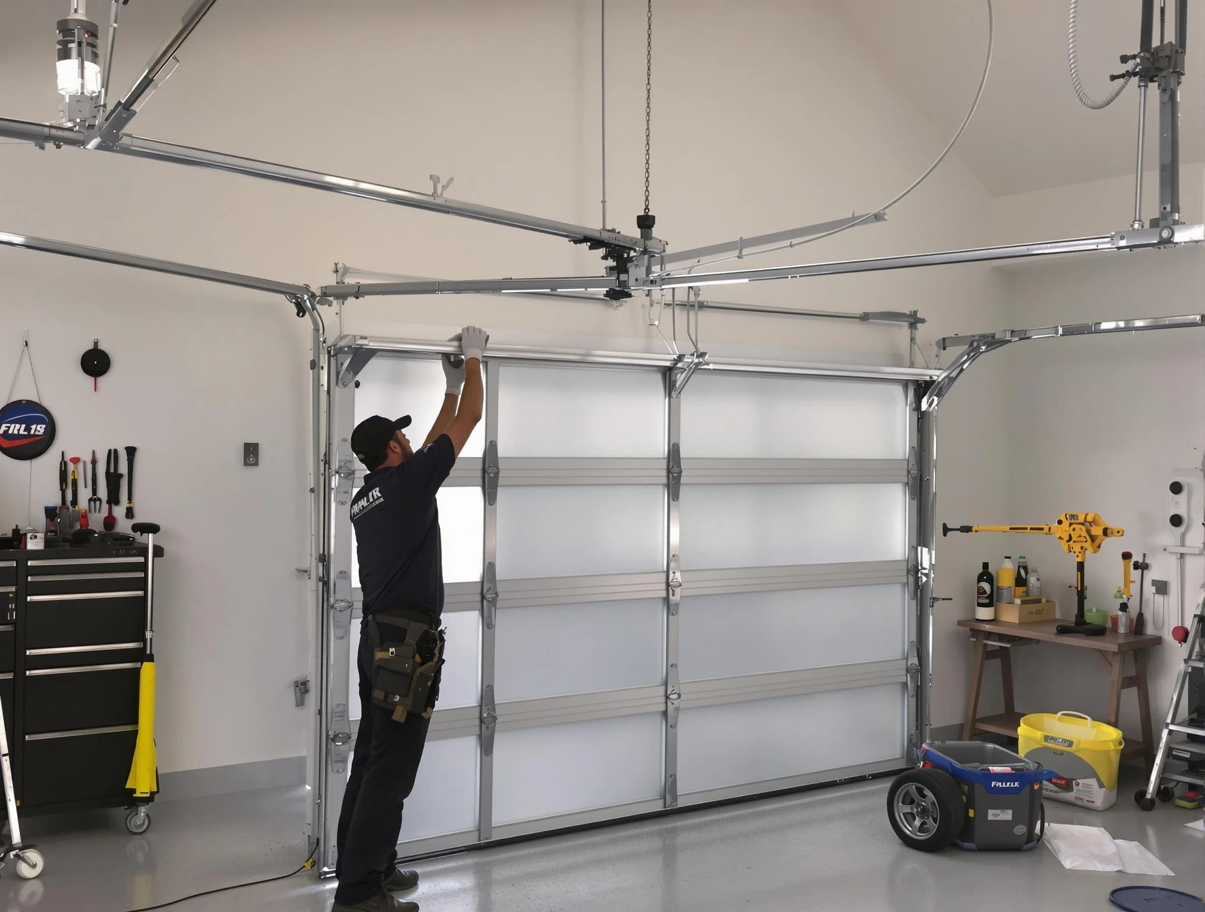 Cottondale Garage Door Repair certified team performing precision garage door installation in Cottondale