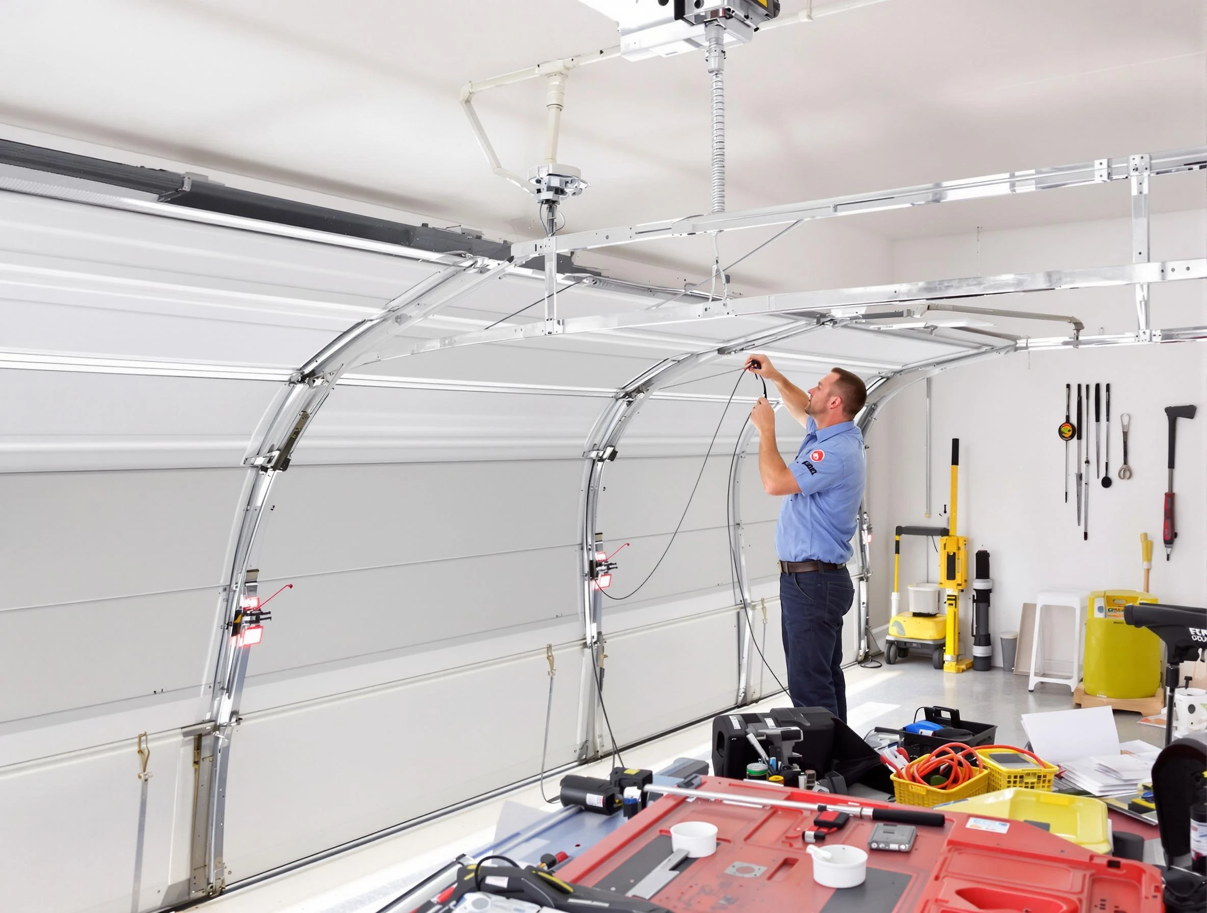 Garage door cable repair service by Cottondale Garage Door Repair in Cottondale