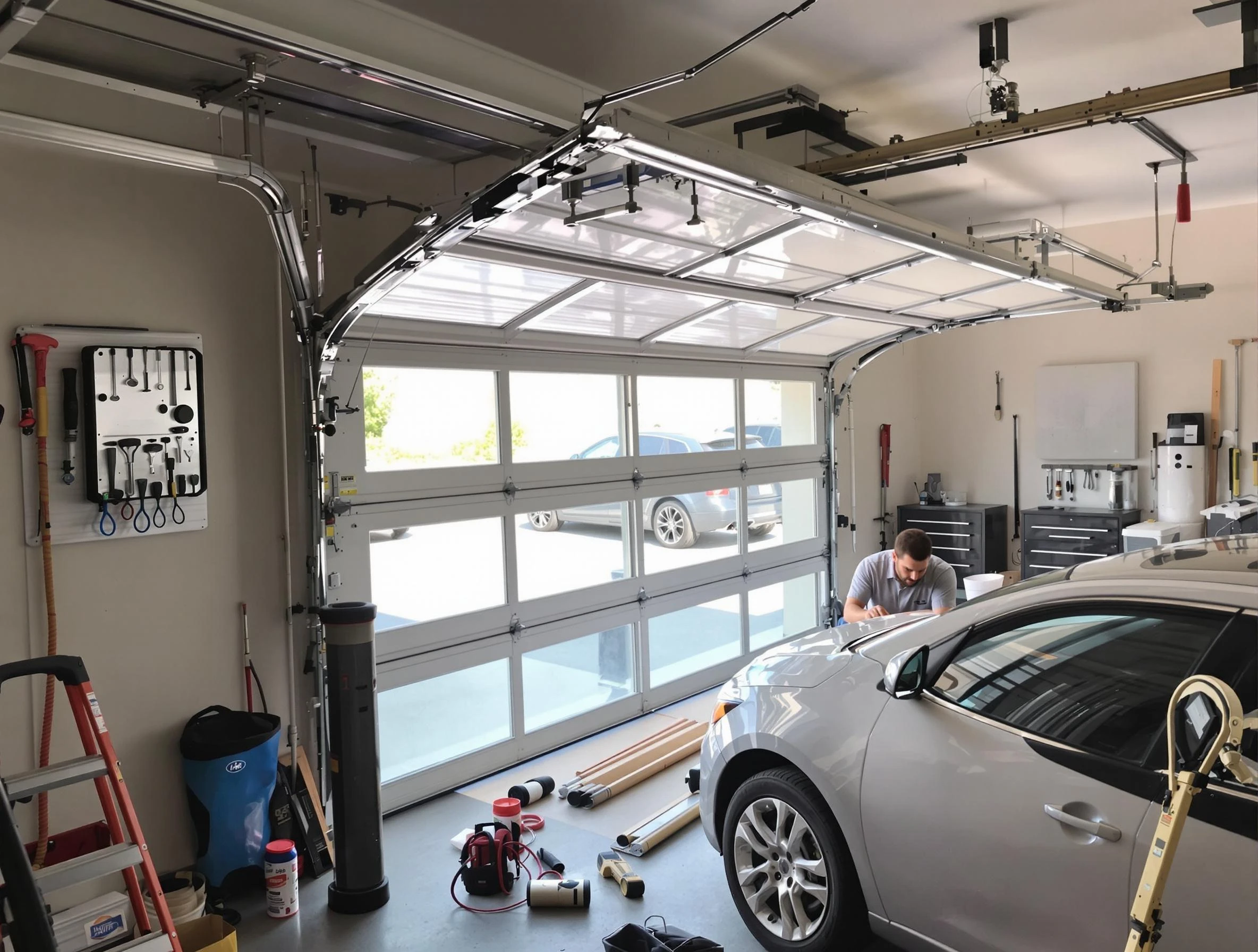 Garage door noise reduction service by Cottondale Garage Door Repair in Cottondale